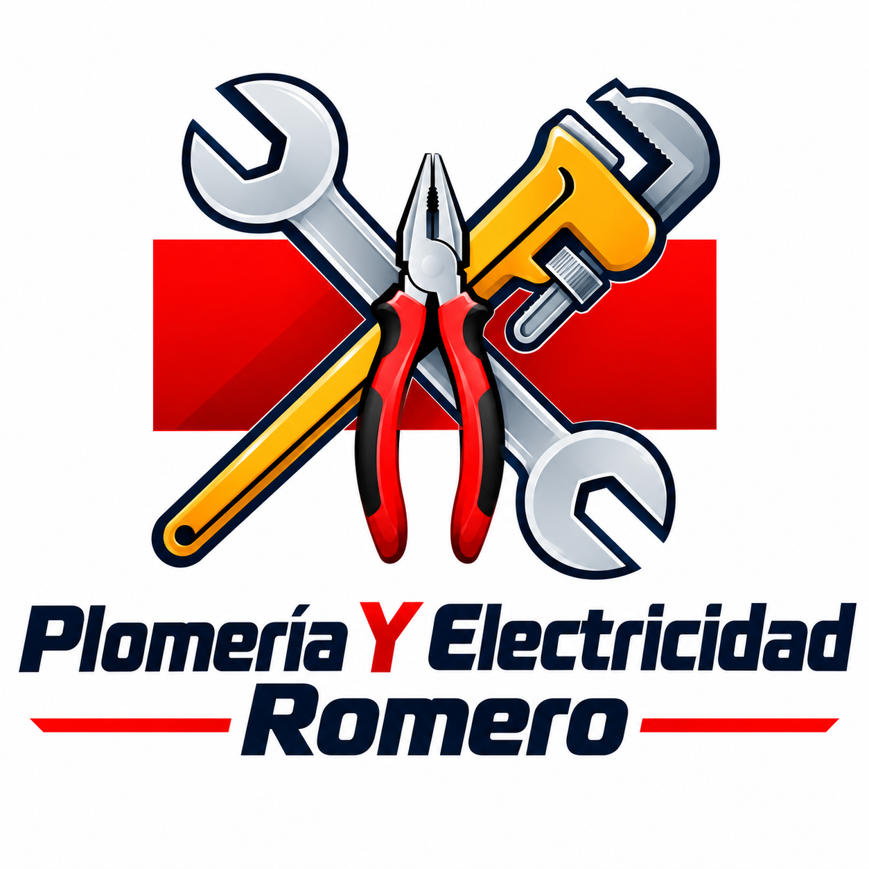 Logo Plomería y Electricidad Romero